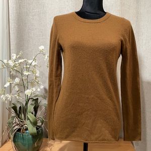 J. Crew cashmere brown sweater size small